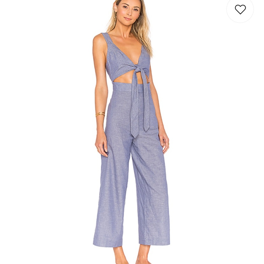 Capulet x Revolve Chambray Jumpsuit - Picture 2 of 3
